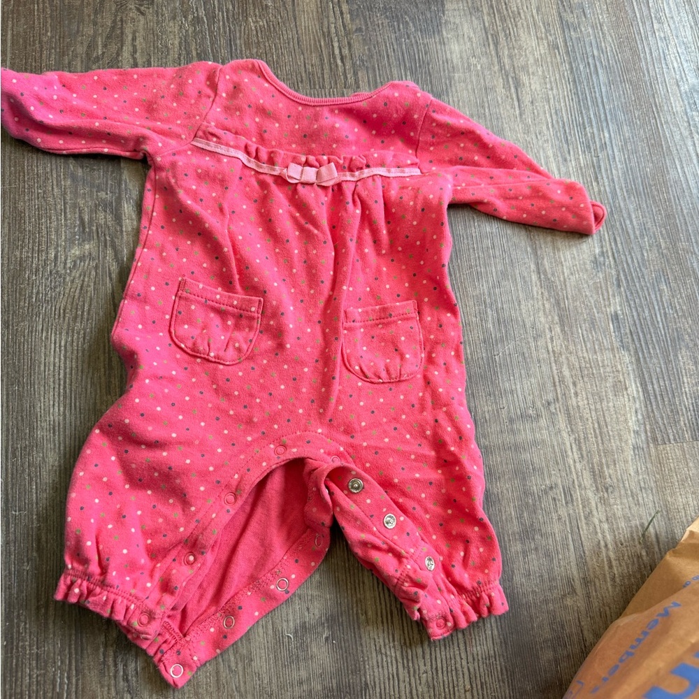 Pink romper